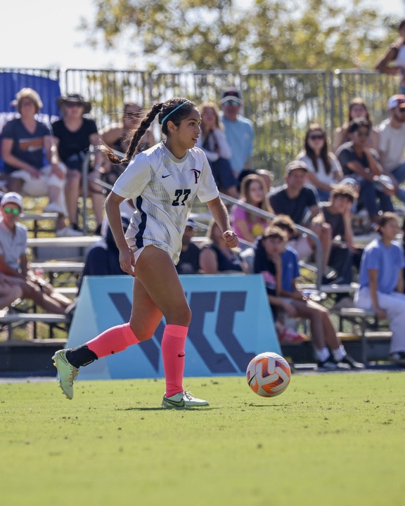 Karina playing Division I soccer for Pepperdine